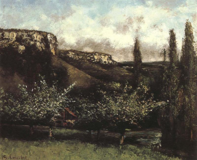 Gustave Courbet Garden china oil painting image